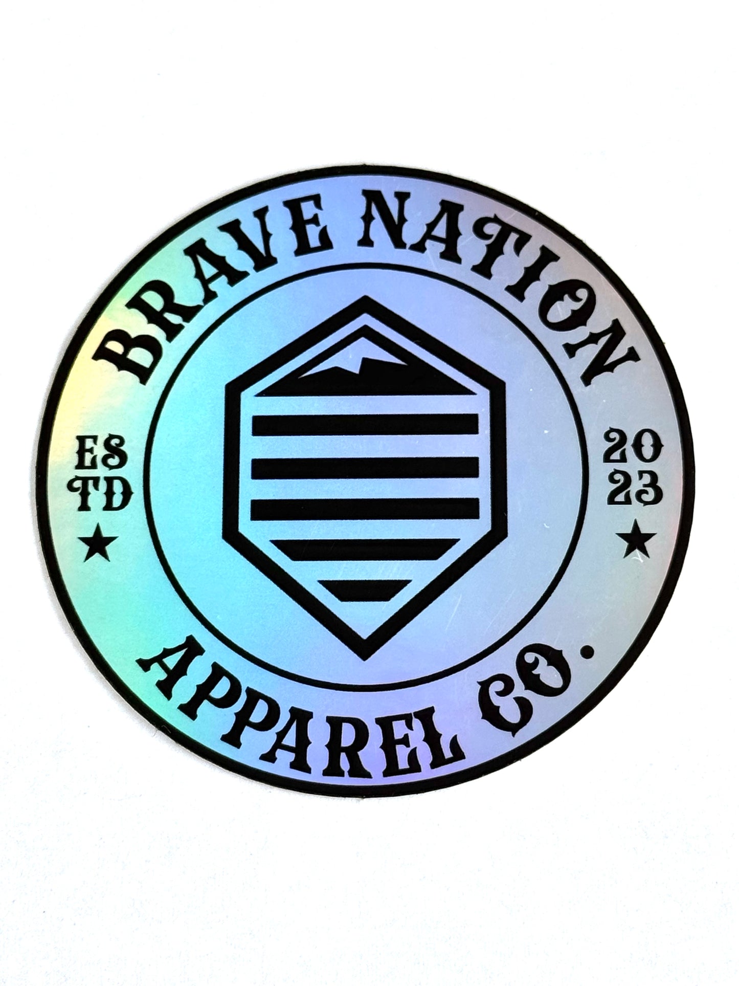 CIRCLE LOGO STICKER