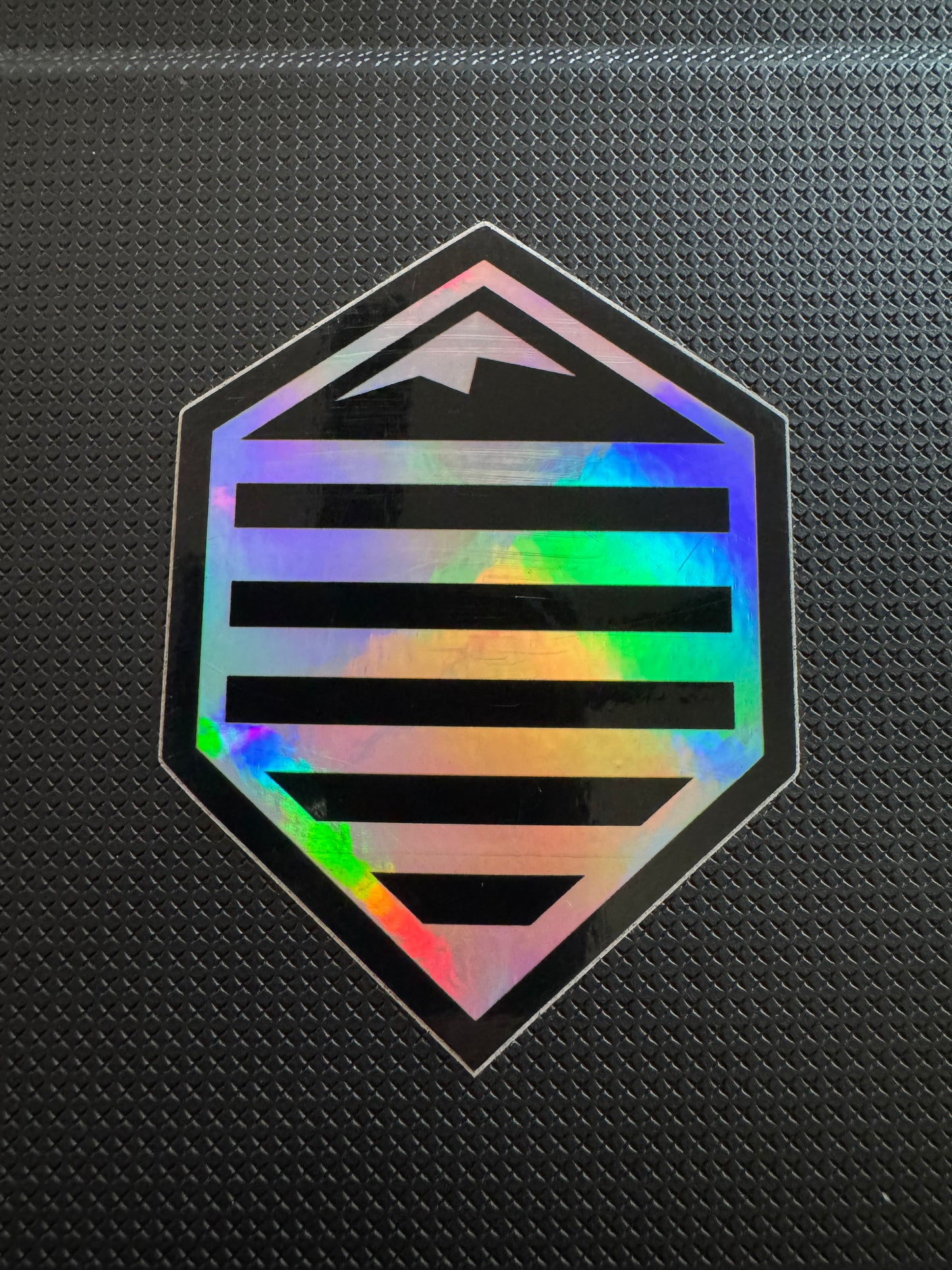 HOLOGRAPHIC BRAVE NATION STICKER