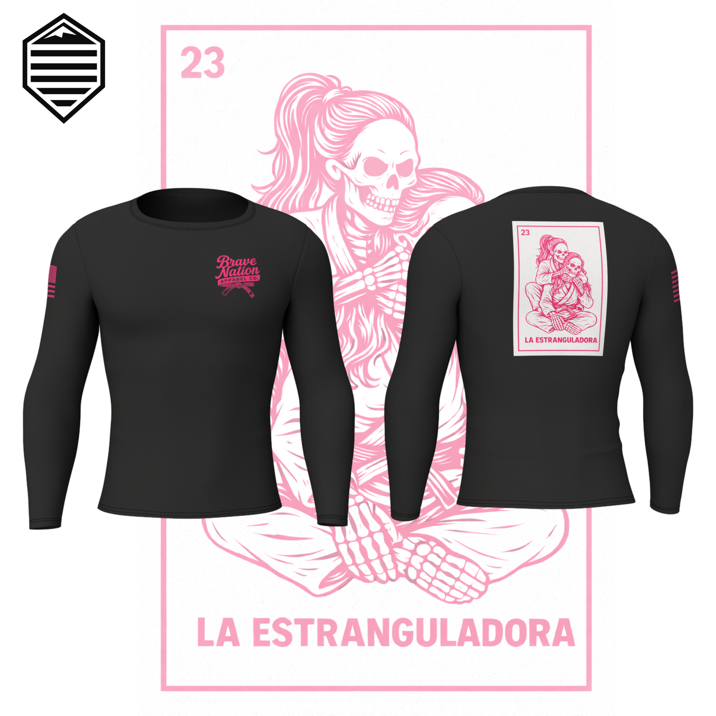 LA ESTRANGULADORA LONG SLEEVE RASHGUARD