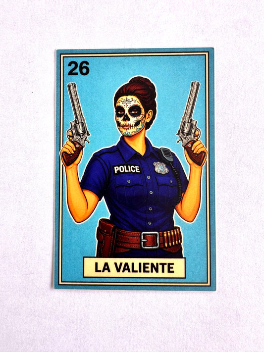 LA VALIENTE STICKER