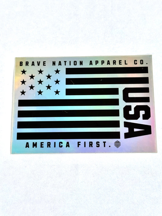 AMERICA FIRST STICKER