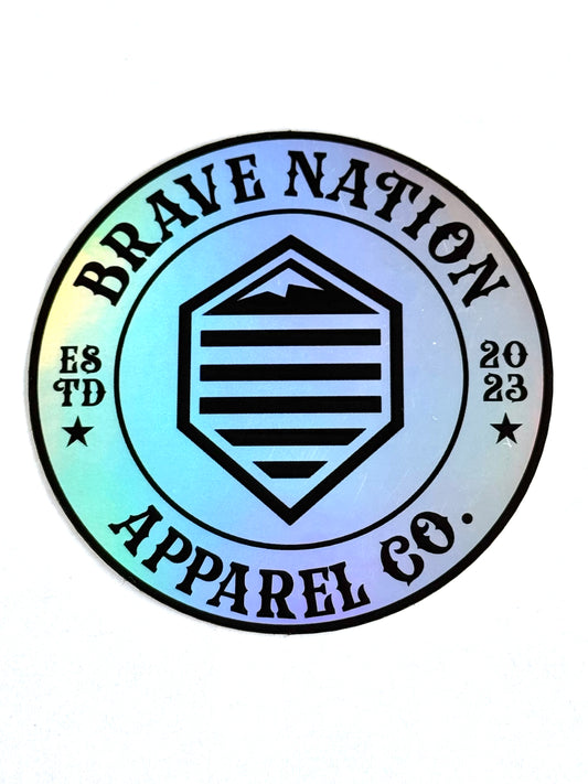 CIRCLE LOGO STICKER